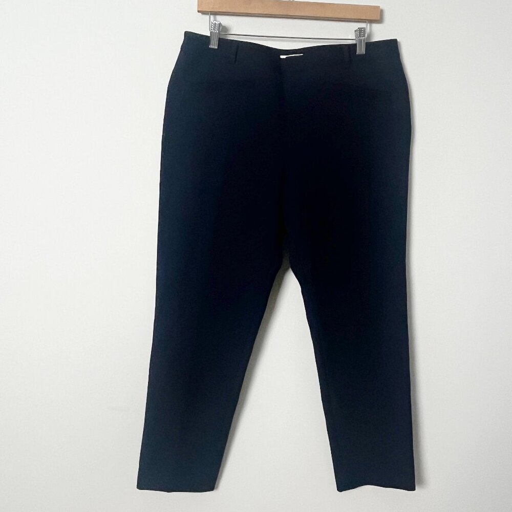 2/$30 Club Monaco Navy Textured Pants 12